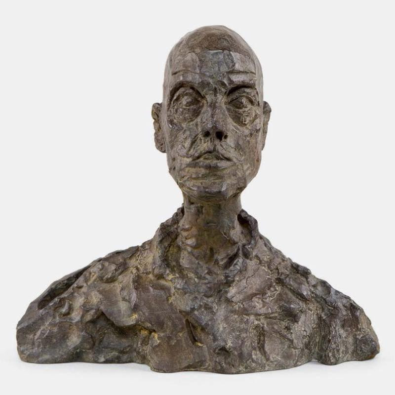 Alberto Giacometti, Head of a Man, (Lotar I), c. 1964-65,  © 2014 Alberto Giacometti Estate.