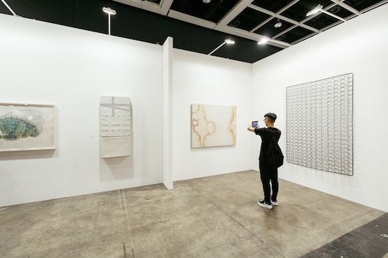 Installation view, Edouard Malingue Gallery at Art Basel in Hong Kong 2015 Photo: © Anakin Yeung & Ocula